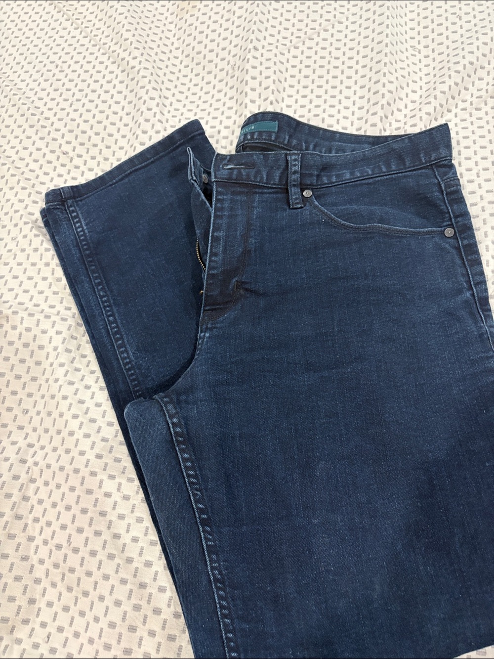 Perry Ellis Women's Straight Leg Indigo Blue Jeans